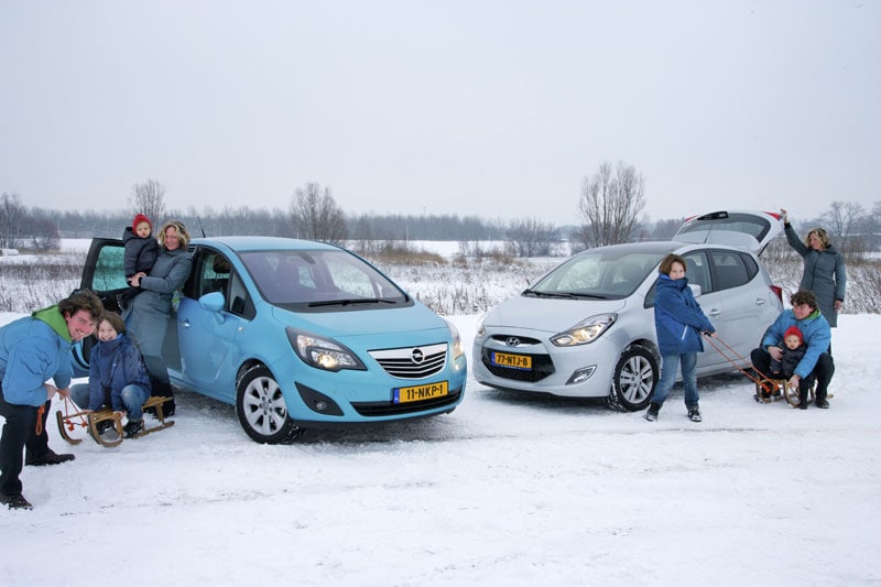 Hyundai ix20 1.4 CRDi  Opel Meriva 1.3 CDTI