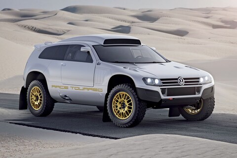 Volkswagen Race Touareg: vooruitzicht op super-SUV