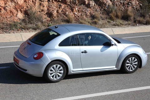 Nieuwe Volkswagen Beetle zonder camouflage