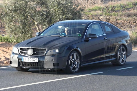 Mercedes C-klasse coupé AMG: oud hart 