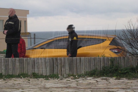 Renault concept-car gesnapt tijdens fotoshoot