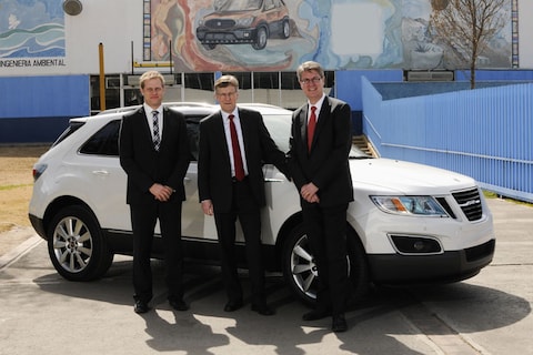 Eerste Saab 9-4X geproduceerd 