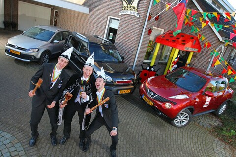 Prins Carnaval test Nissan Juke - Kia Soul - Volkswagen CrossPolo