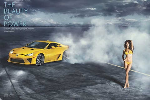 Lexus LFA ontmoet Nederlands model
