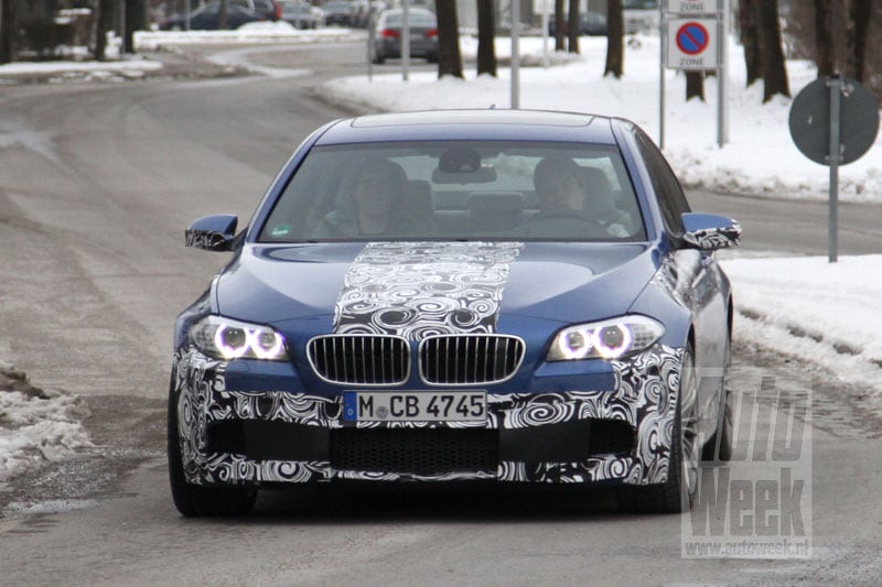 BMW M5 Spyshots 16/2/2011