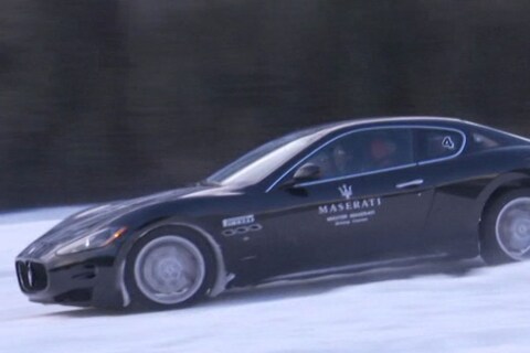 Maserati on ice