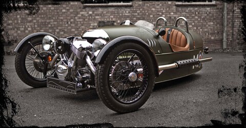 Morgan Threewheeler: autorijden als avontuur 