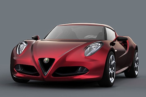Alfa Romeo 4C Concept: concrete lichtgewicht
