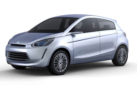 Het Mitsubishi-nieuws is de e-compact