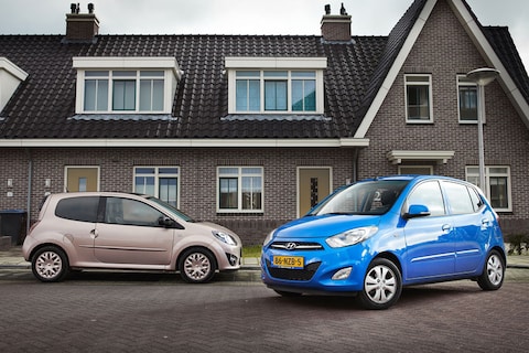 Hyundai i10 1.2i - Renault Twingo 1.2 16V CO2