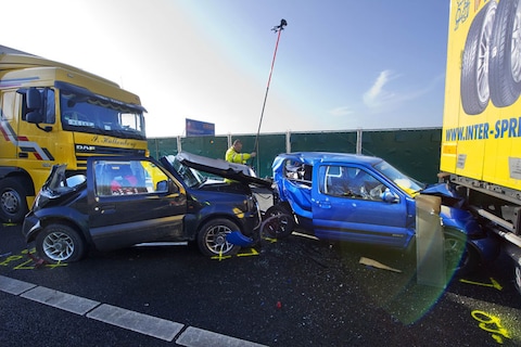 Aanrijding met trailer mogelijk dodelijk