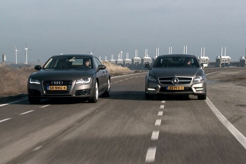 Dubbeltest Mercedes CLS - Audi A7