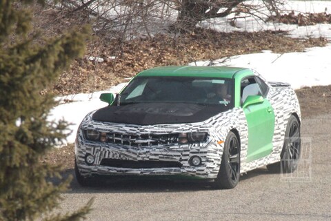 Lekker groen modelletje: Camaro Synergy Series