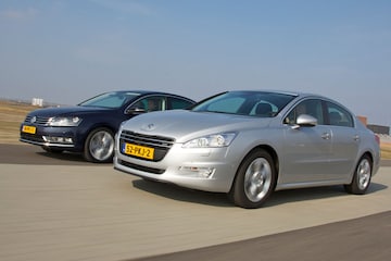 Dubbeltest Peugeot 508 vs Volkswagen Passat