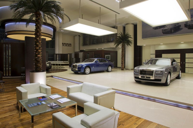 Rolls-Royce-showroom in  Abu Dhabi