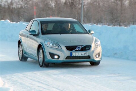 Volvo C30 Electric wintertest