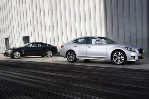 Test: Jaguar XF 3.0D - Infiniti M30d