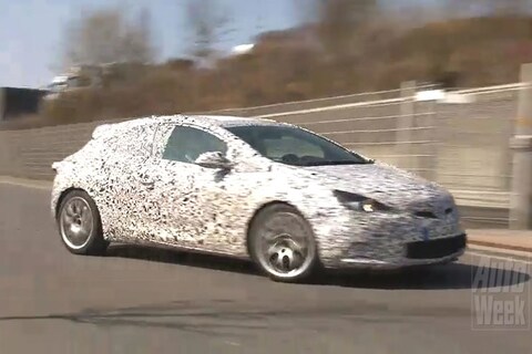 Opel Astra GTC OPC spionage