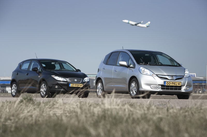Honda Jazz Hybrid - Seat Ibiza 1.2 TDI E-Ecomotive