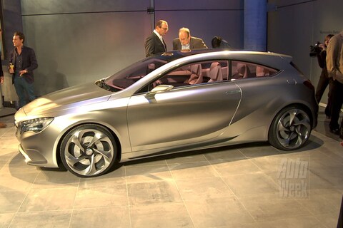 Presentatie Mercedes Concept A-klasse
