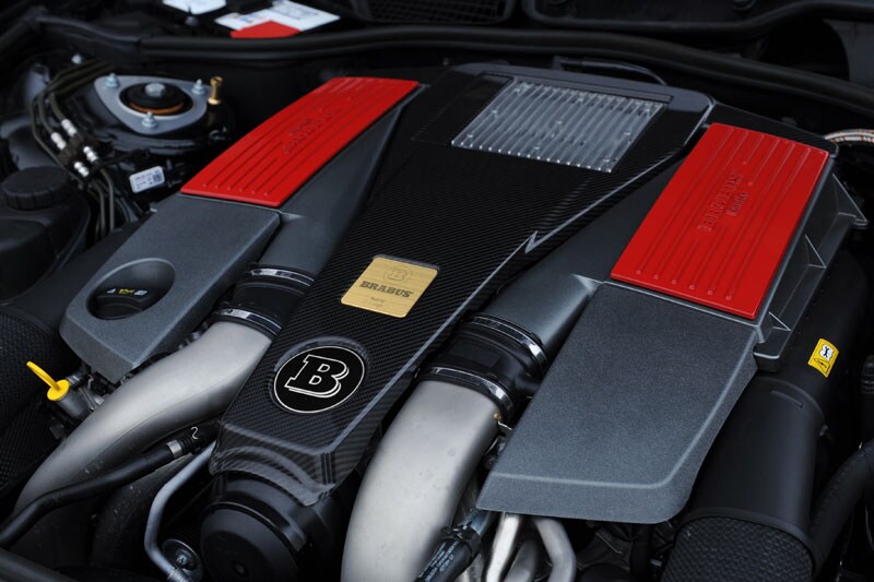 Brabus upgrade Mercedes-Benz biturbo V8