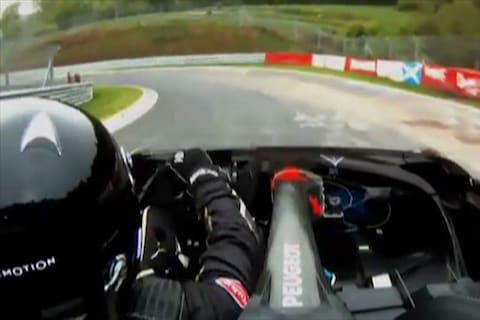 Ronderecord Nordschleife Peugeot EX1