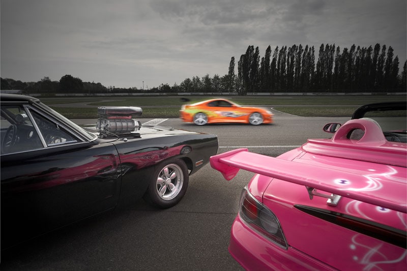 Vol gas met de auto's uit The Fast and the Furious
