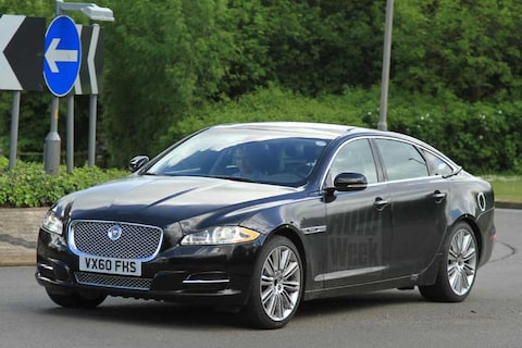 Jaguar test hybride XJ met viercilinder diesel