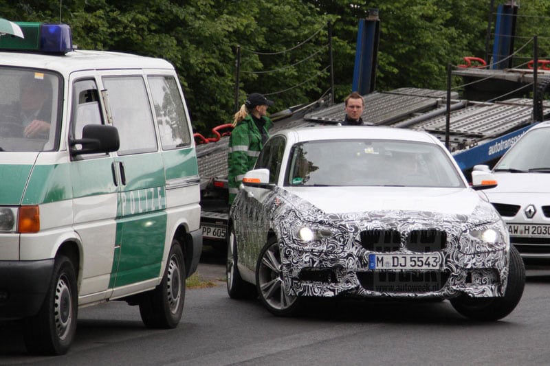 BMW 135i spyshots