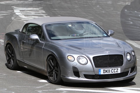 Vernieuwde Bentley Continental GTC gespot