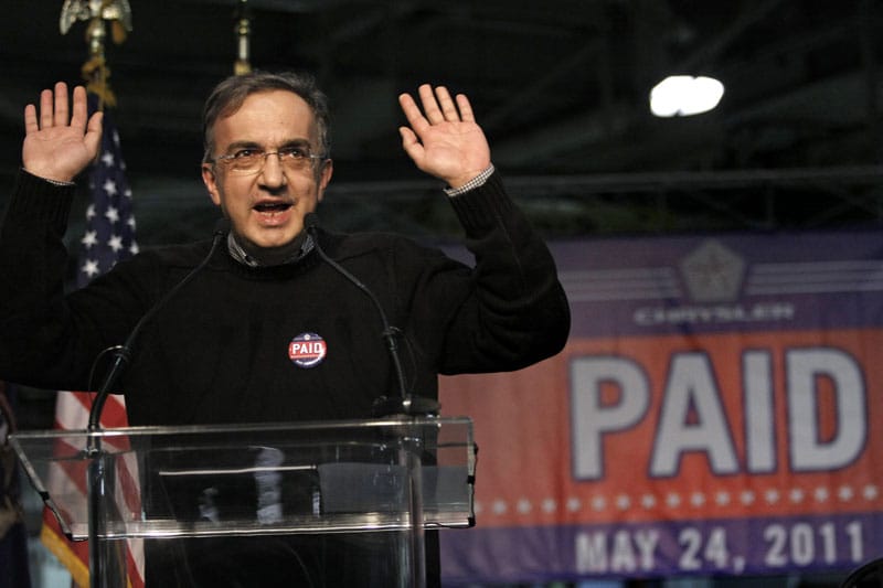 Sergio Marchionne bezoekt Sterling Heights | ANP/A