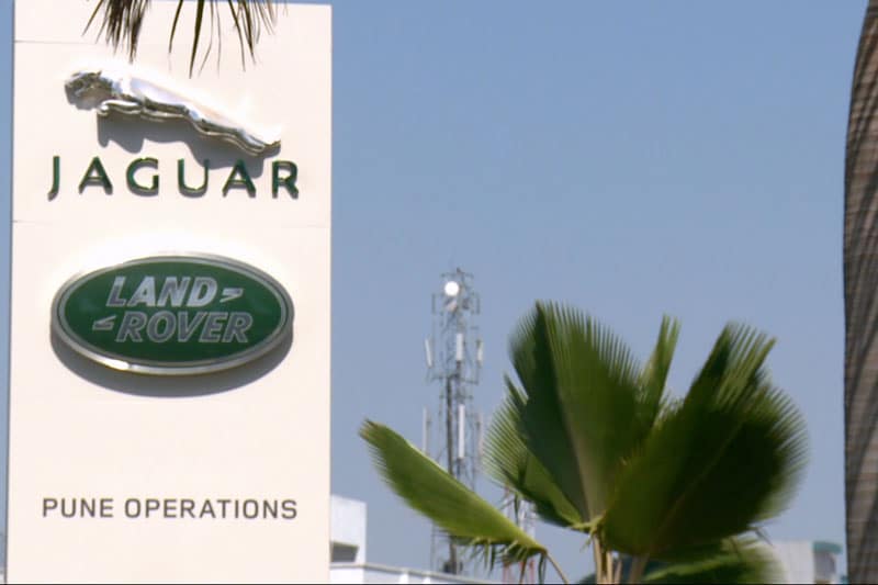 Jaguar-Land Rover assemblagefabriek in Pune, India