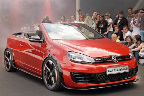 Volkswagen Golf Cabrio GTI gaat snel in productie