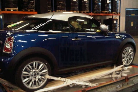 Wereldprimeur: de ongecamoufleerde Mini Coupé!