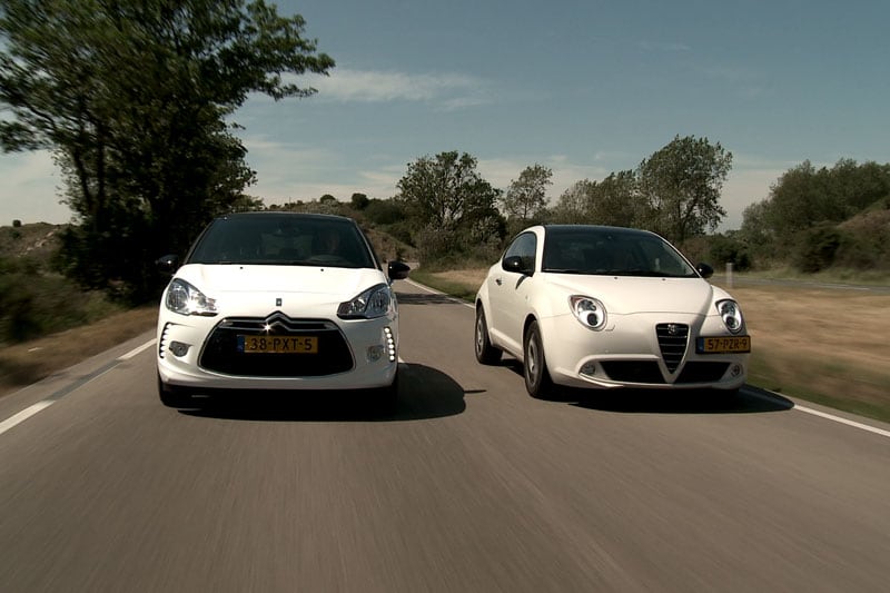 Citroën DS3 1.6 e-HDi vs Alfa Romeo Mito 1.3 JTDm