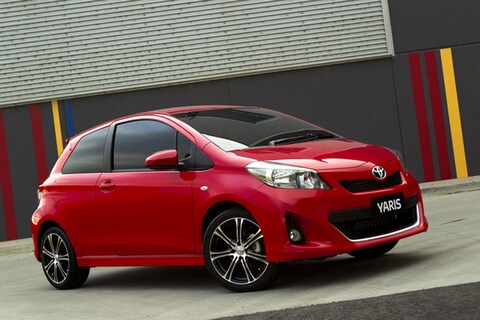 Dit is de driedeurs Toyota Yaris 