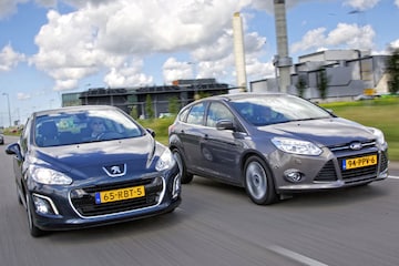 Ford Focus 1.6 TDCi 115pk Titanium/ Peugeot 308 Ac