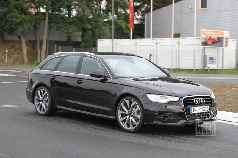 Audi S6 Avant spyshots