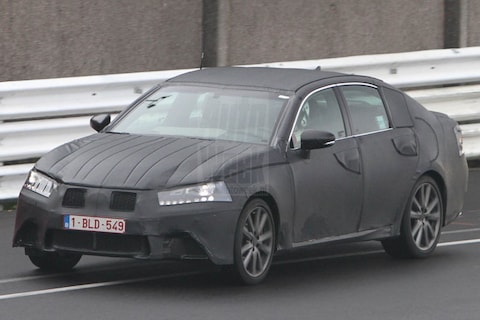 Lexus GS voor het eerst aan het testen