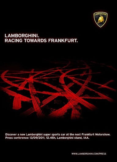 Lamborghini teaser IAA 2011