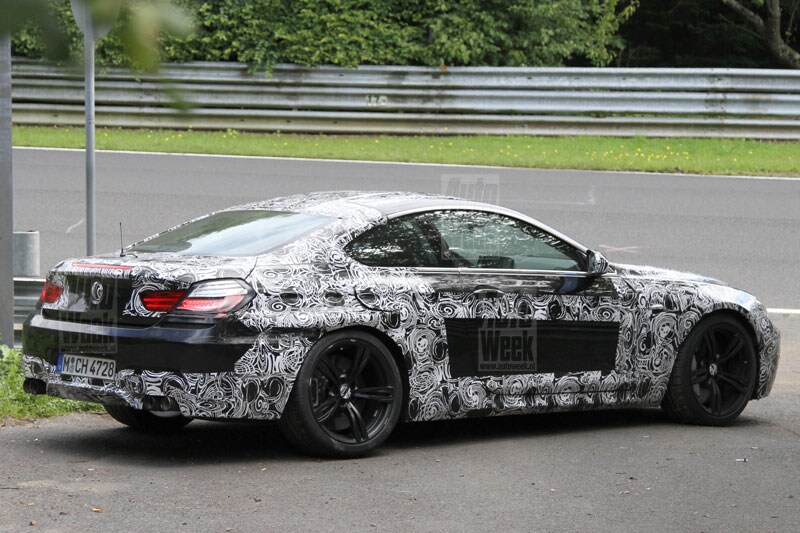 BMW M6 crash