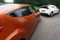 dubbeltest Honda CR-Z vs. Hyundai Veloster