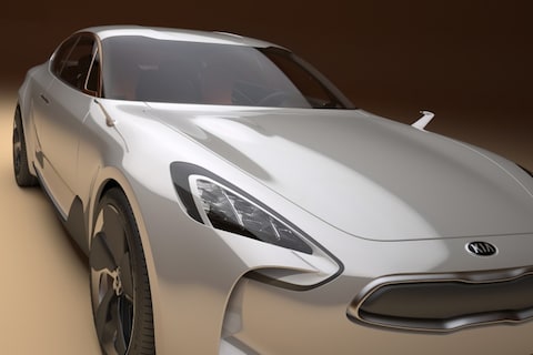 Achterwielaangedreven Kia Sportsedan op IAA