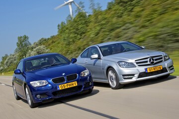 BMW 320i Coupé-Mercedes C 180 Coupé