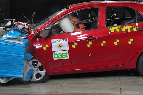 Vooral hoge scores bij nieuwe Euro NCAP crashtests