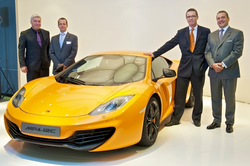 Opening McLaren-dealer Brussel