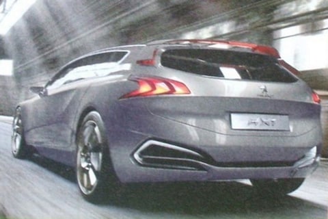 Gelekt en groot: Peugeot HX1 Concept voor IAA!