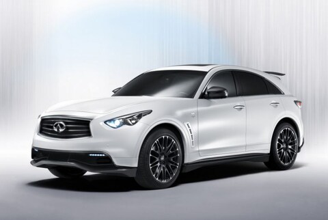 Infiniti bouwt 200 stuks FX Sebastian Vettel
