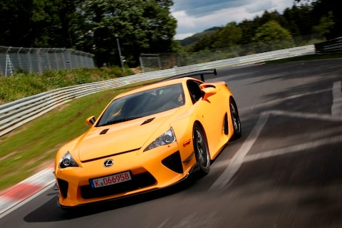 Einde verhaal voor Lexus LFA