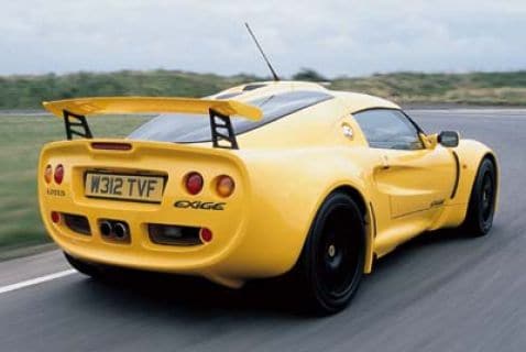 Lotus Exige foutje...